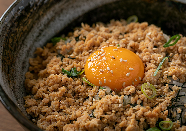 鶏そぼろご飯